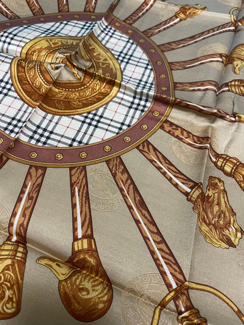 s*y様 Burberry's チェック柄ハンカチーフ3枚セット