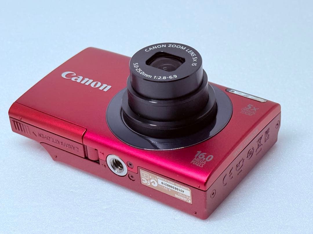 Canon PowerShot A3400 IS レッド 動作＆タッチ良好