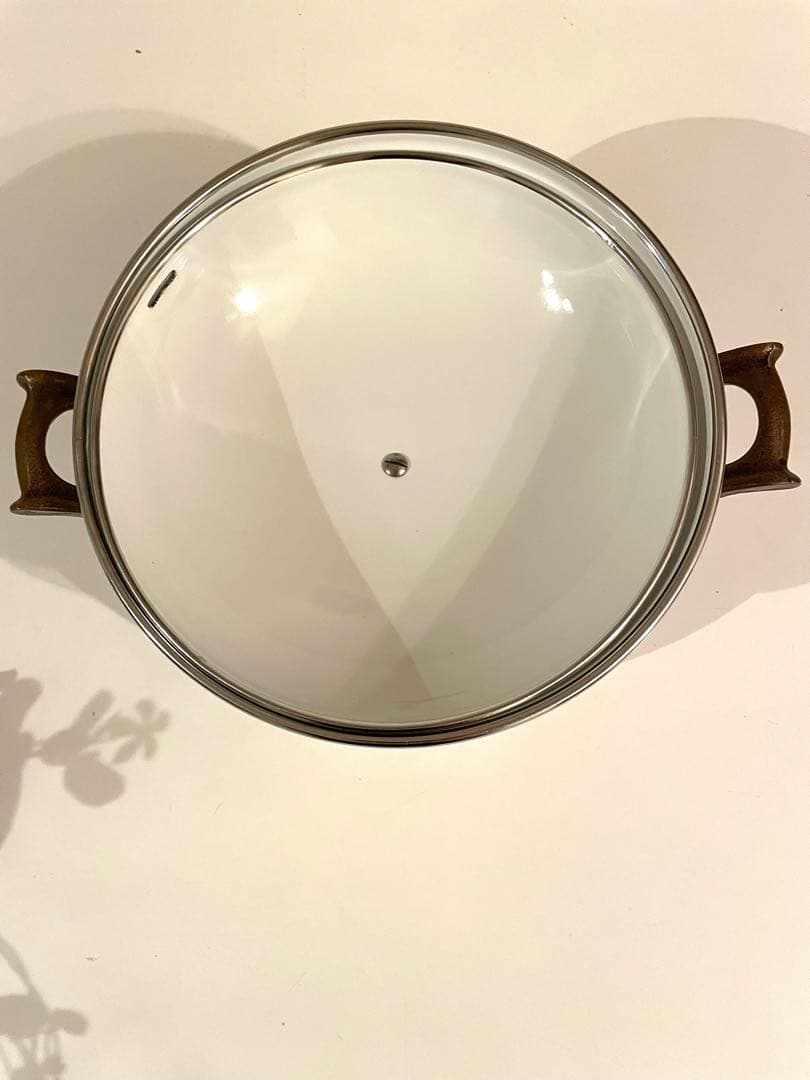 ヴィンテージ鍋 フィスラー アスタ 両手鍋 ホーロー 花柄