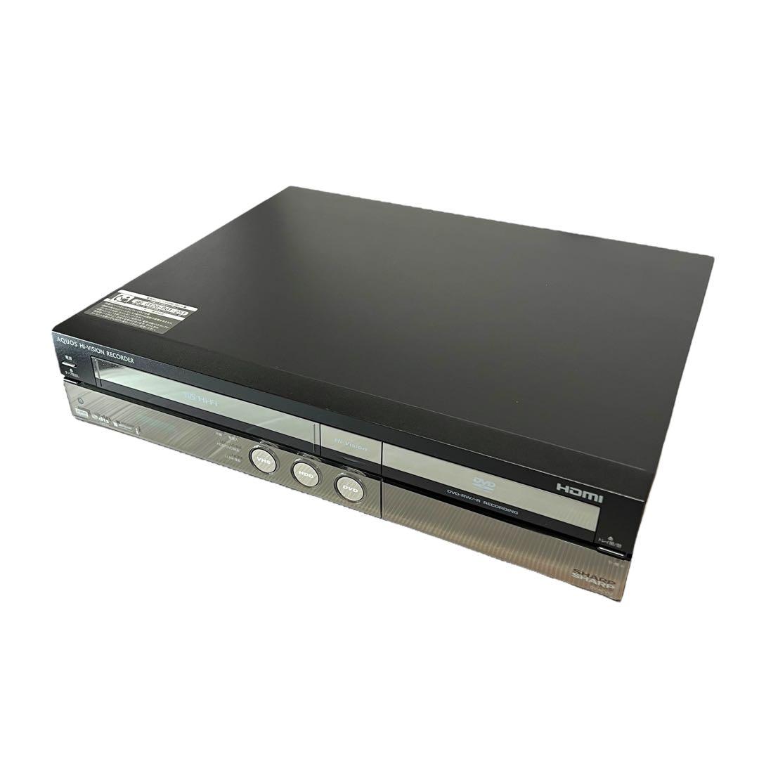 SHARP AQUOS HDD DVD ビデオ一体型レコーダー DV-ACV52