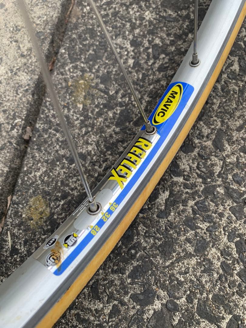 Mavic Reflex 32h 11s FH-5800 HB-6700前後