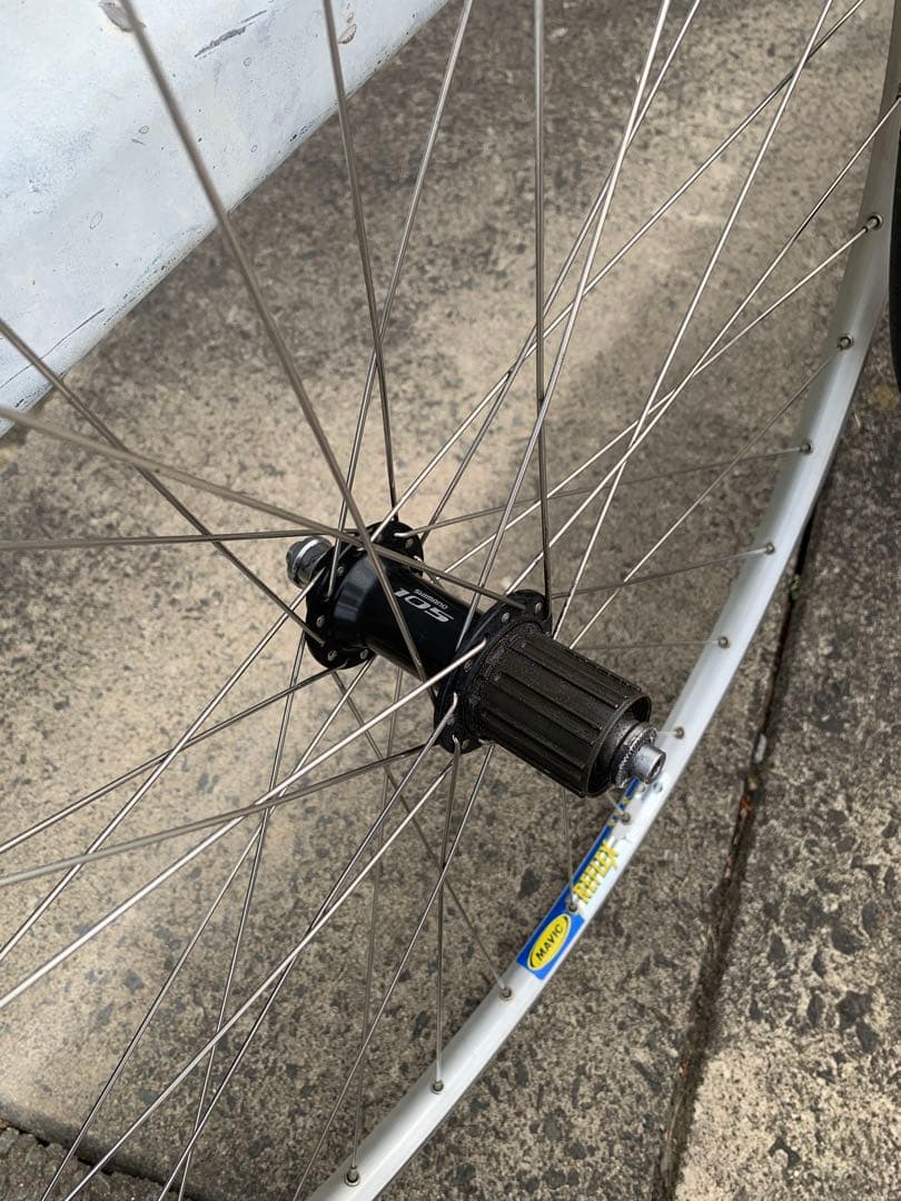 Mavic Reflex 32h 11s FH-5800 HB-6700前後