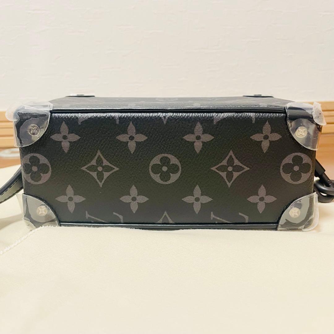 新品 未使用 ルイヴィトン モノグラム エクリプス ミニ ソフトトランク