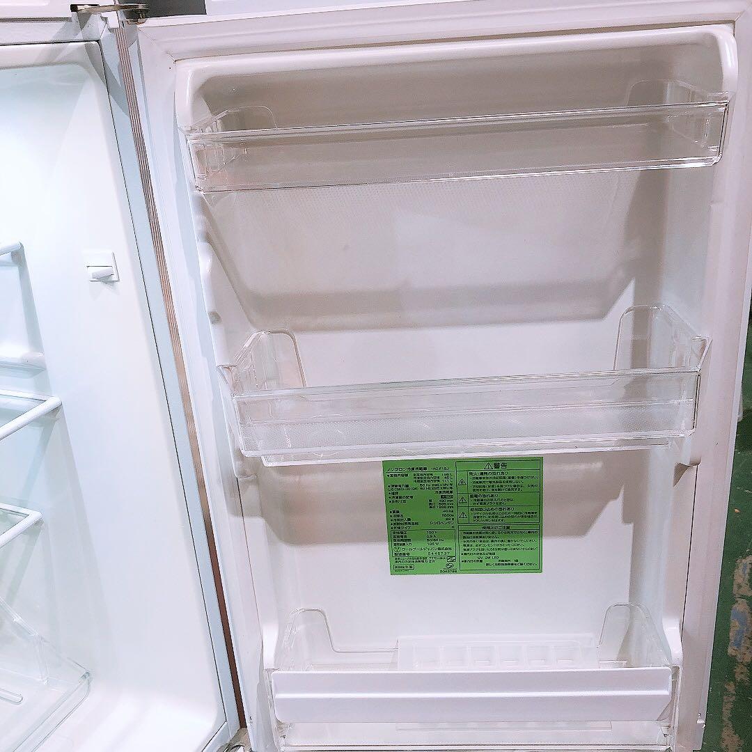 通電OK 2022年製 2ドア 冷蔵庫 yselect 156L 単身用 中古品