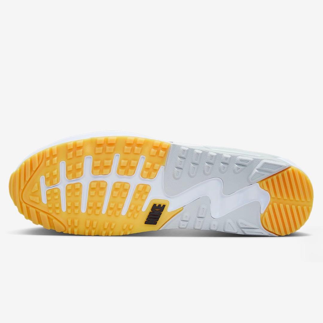 ナイキ ゴルフ 25.5cm エアマックス 90 シューズ スパイク 靴 白