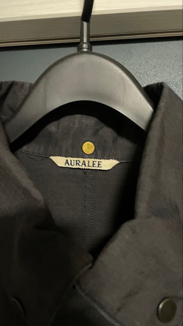ジャケット・アウター AURALEE WASHED CHAMBRAY FIELD BLOUSON