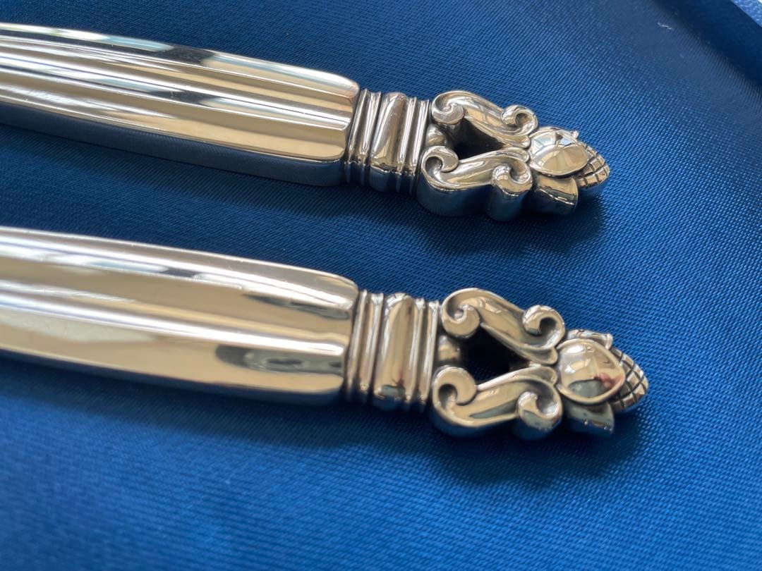 ジョージ・ジェンセン Acorn テーブルナイフ6本　箱あり