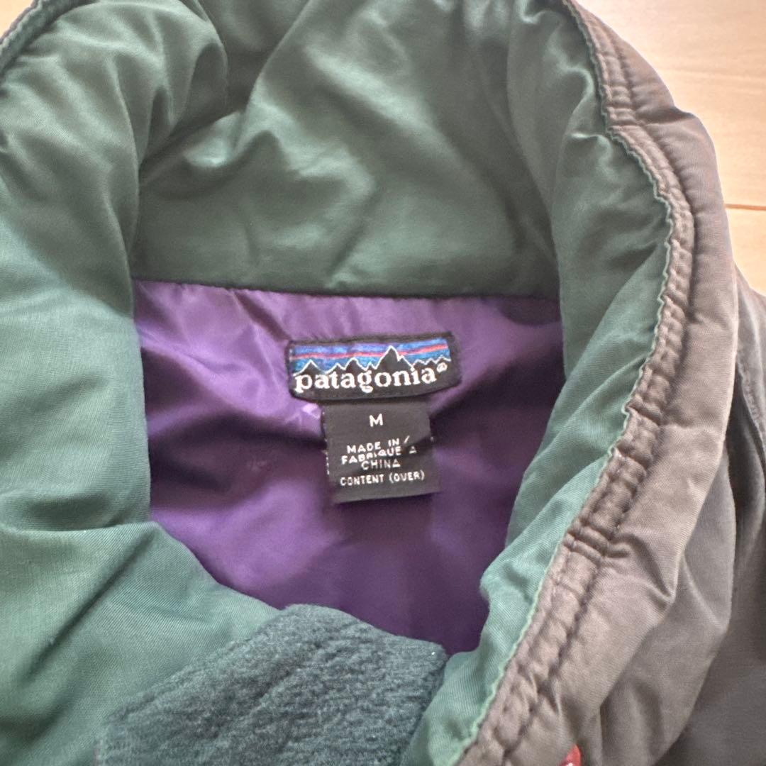 90s　パタゴニア　ガイドパーカー　カーキ　グリーン　m ガイドジャケット