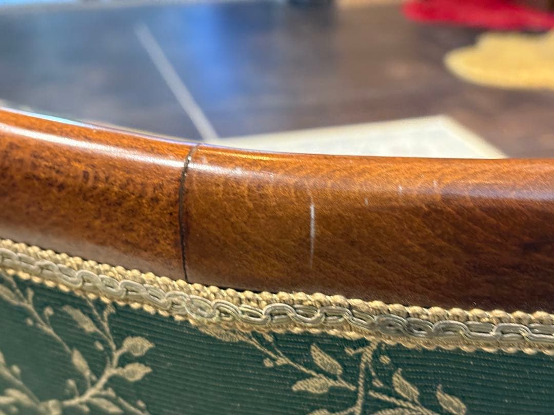 クラシック 2人掛けソファ 2Pソファ 猫脚 アンティーク ヴィンテージ nY