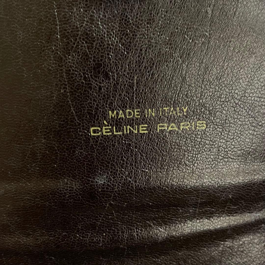 vintage OLD CELINE オールド ショルダー バッグ 馬車 金具