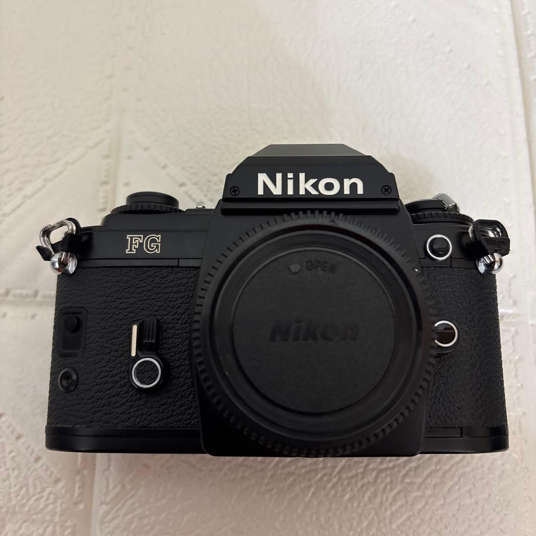 NIKON FG Black SLR CAMERA 一眼レフカメラ ボディーのみ
