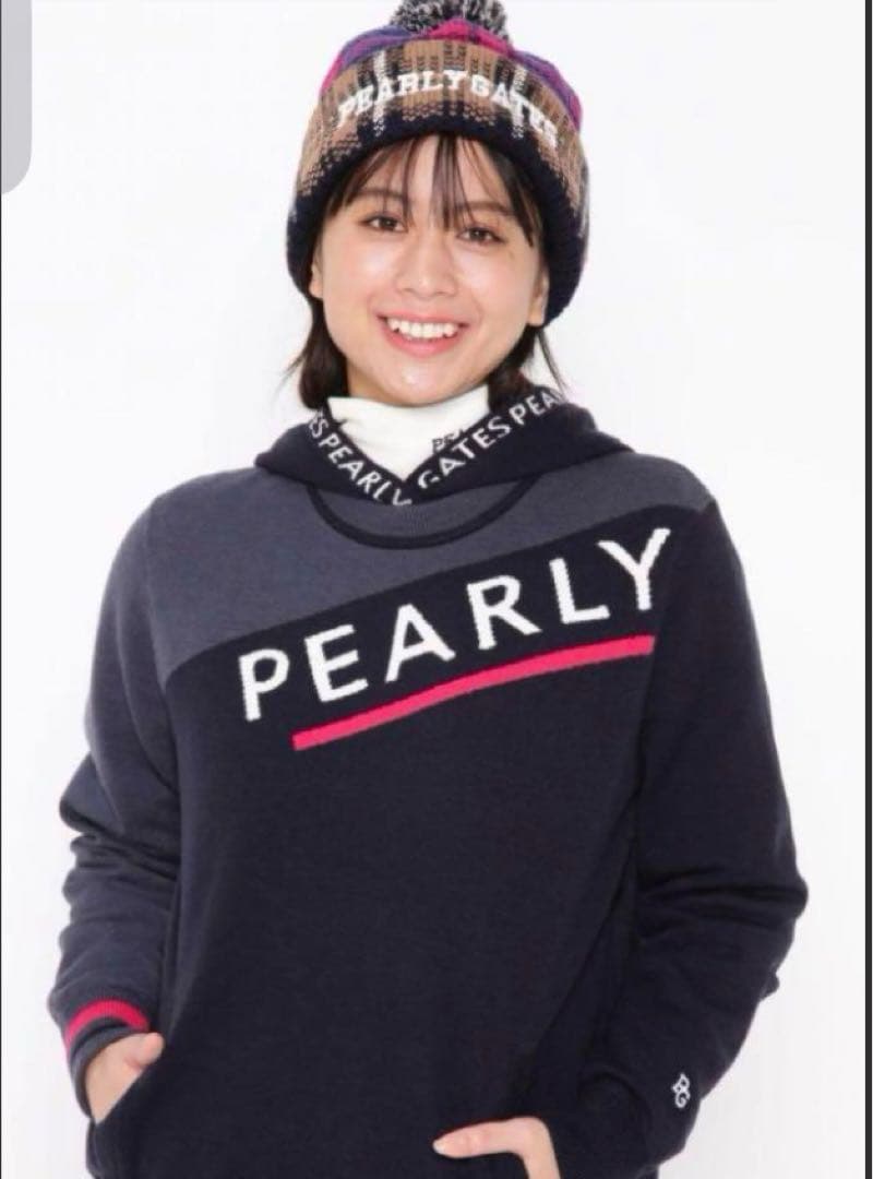 お値下げ❤️パーリーゲイツ 2024モデル 蓄熱セーター 冬ゴルフ 防風 防寒 １