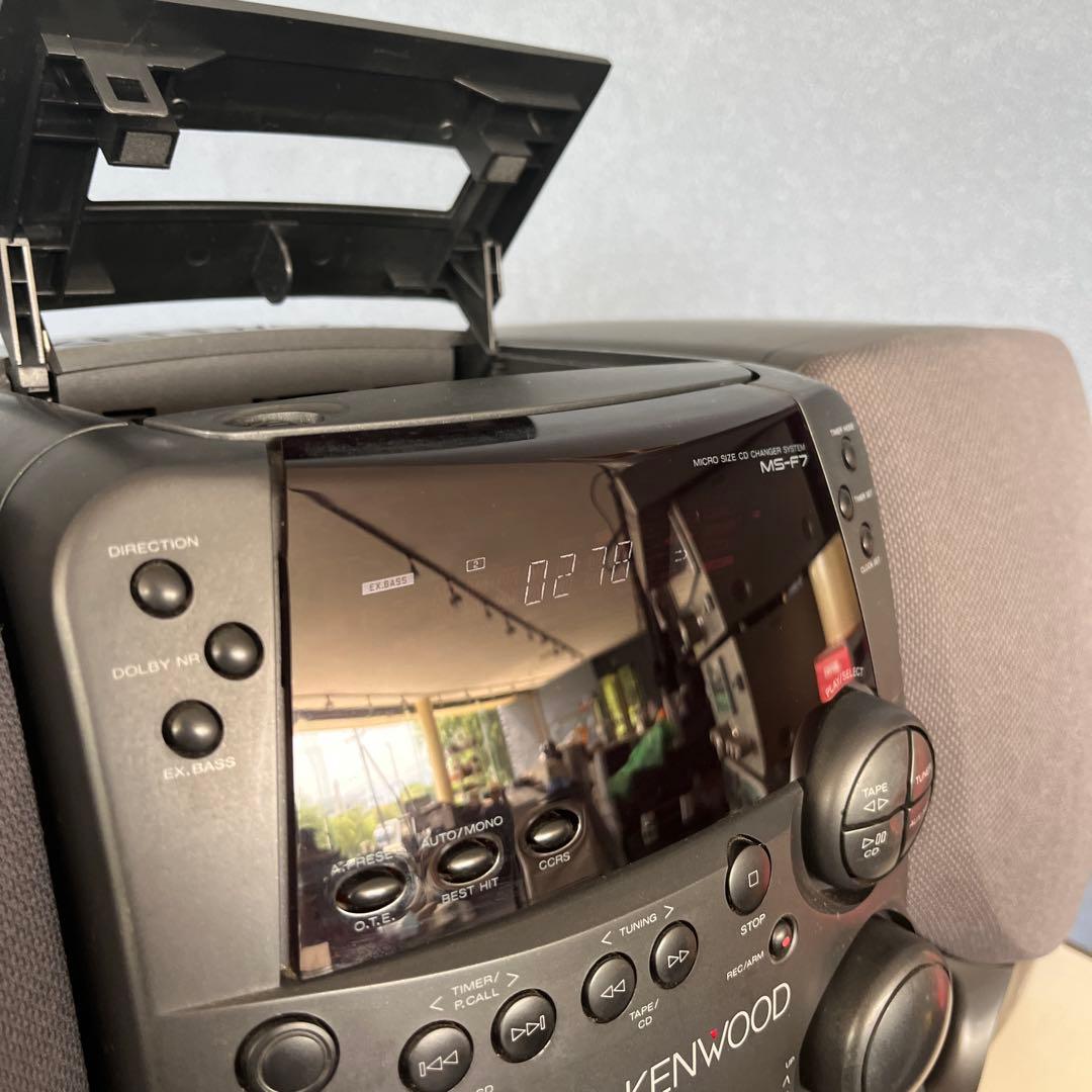 完動品KENWOOD ケンウッド コンポ MS-F7 セットSG-Ｆ7スピーカー