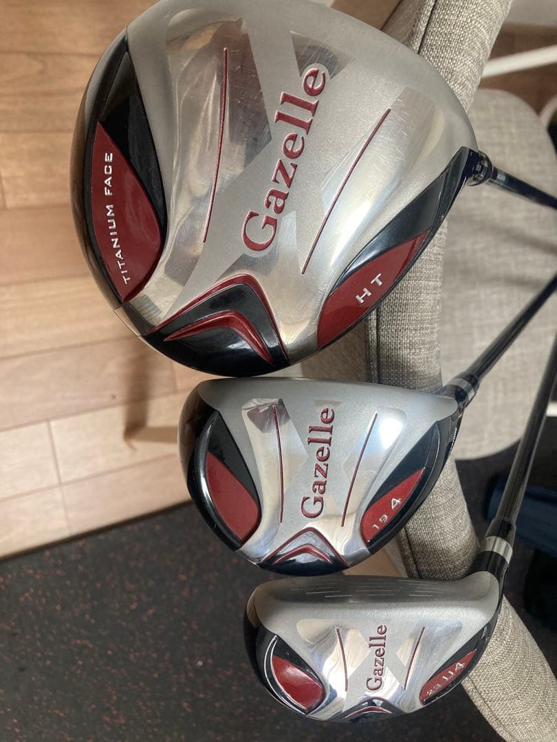 【初心者おすすめ】ブリヂストンGazelle ゴルフセット10本 バッグ付