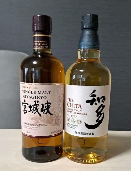 ☆新品ニッカ ウイスキー 宮城峡 &知多☆シングルモルト 700ml 2本