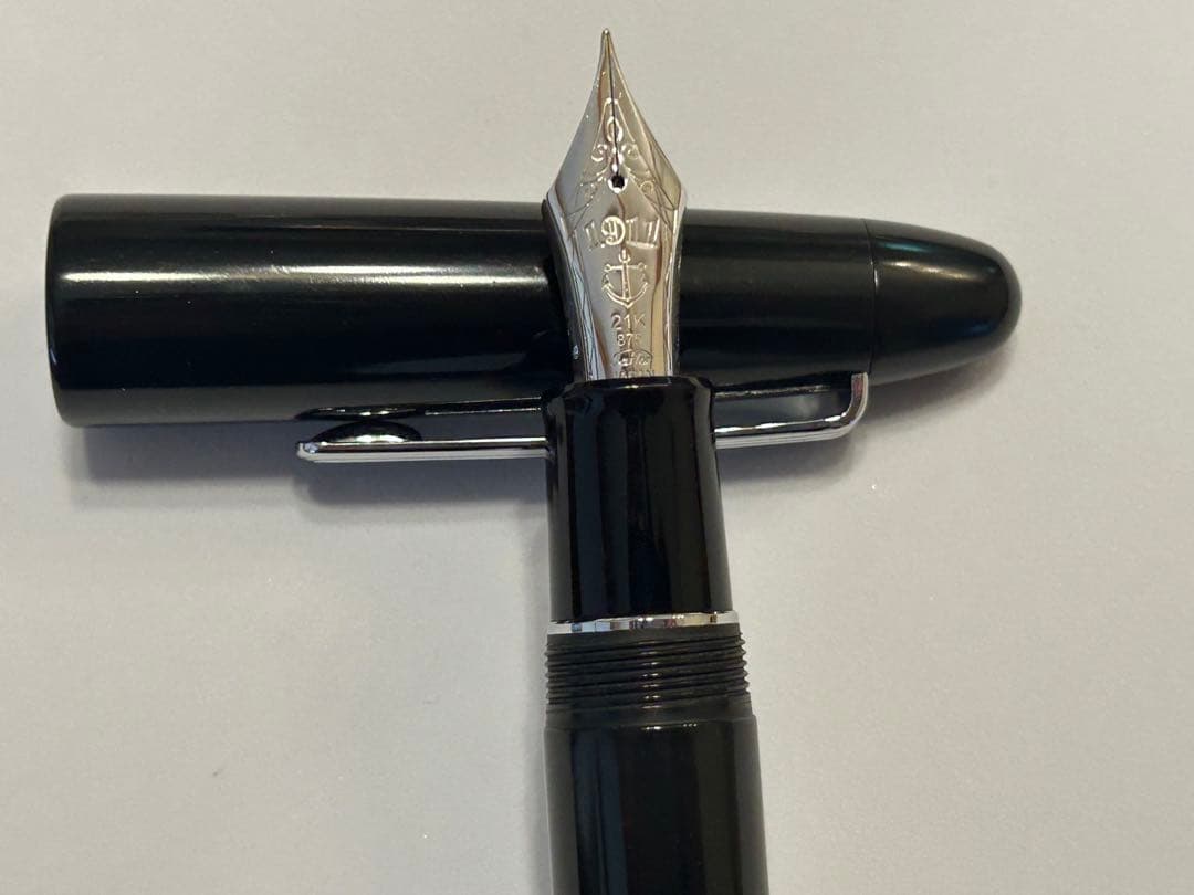 【最終値下げ】セーラー万年筆 キングプロフィット エボナイト中字