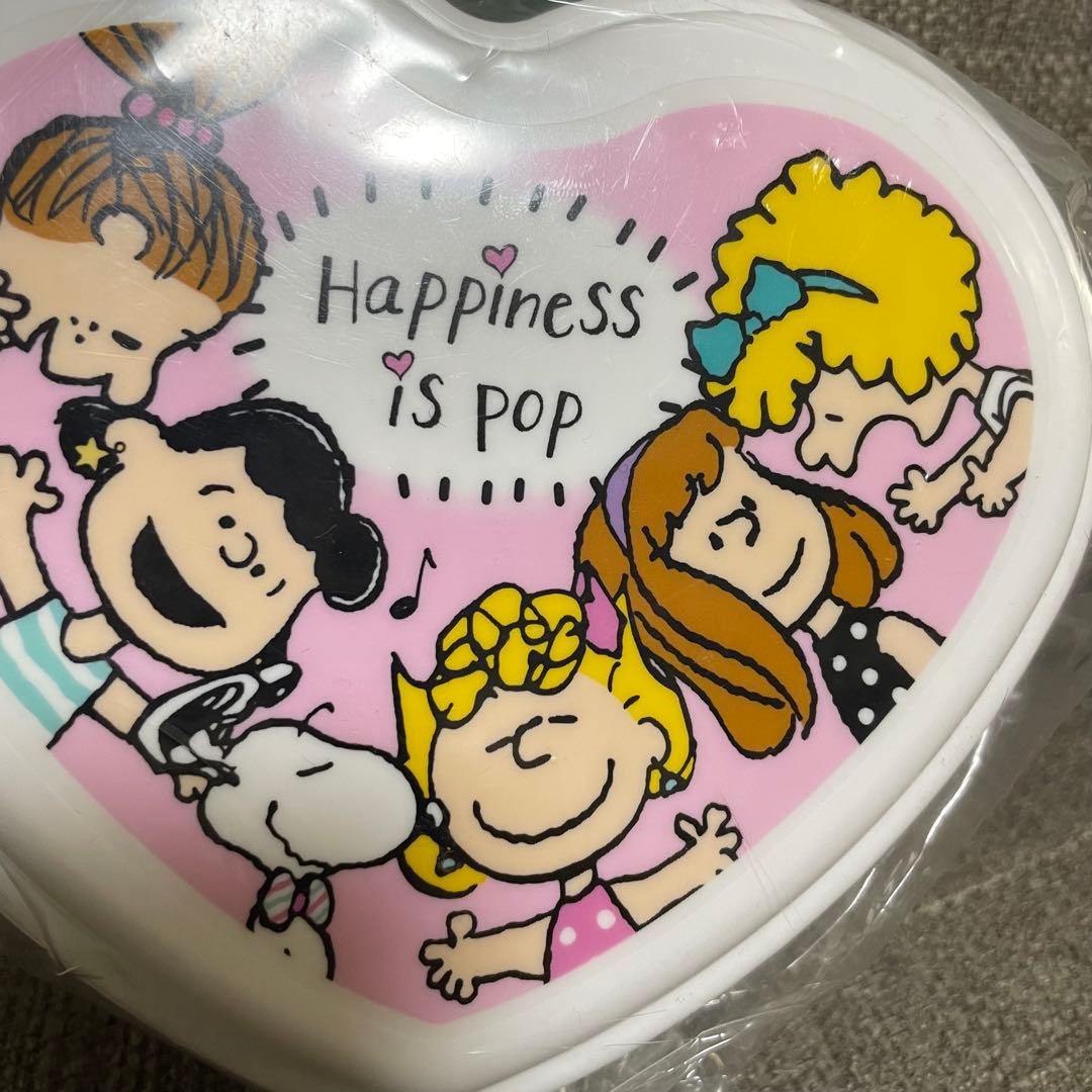 PLAZA スヌーピー 3P ランチハート ランチボックス　お弁当箱　保存容器