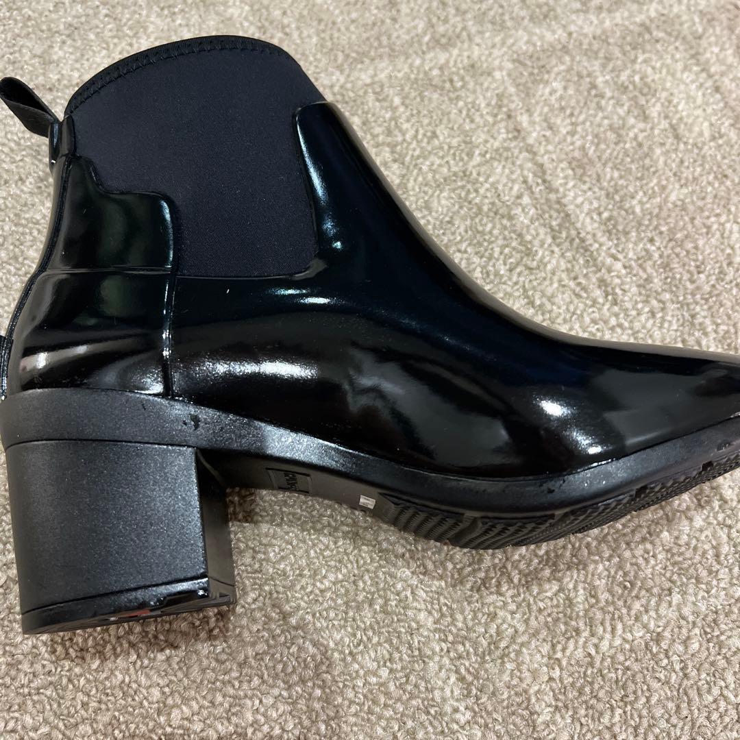 Hunter レインショートブーツ　ブラック