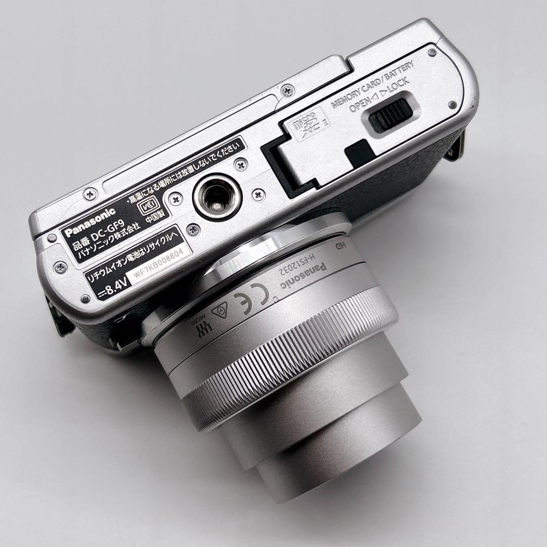 【美品】LUMIX DC-GF9W ブラック 4Kミラーレス一眼 Wi-Fi機能