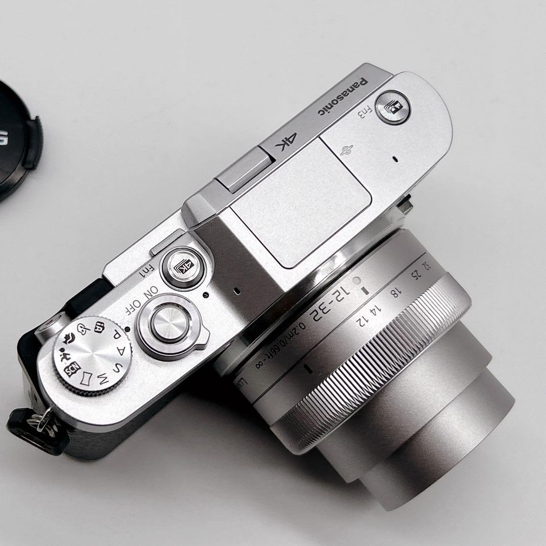 【美品】LUMIX DC-GF9W ブラック 4Kミラーレス一眼 Wi-Fi機能