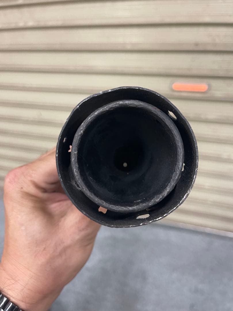 CBX400F RPMマフラー 　当時物　規制前？　へこみ有り