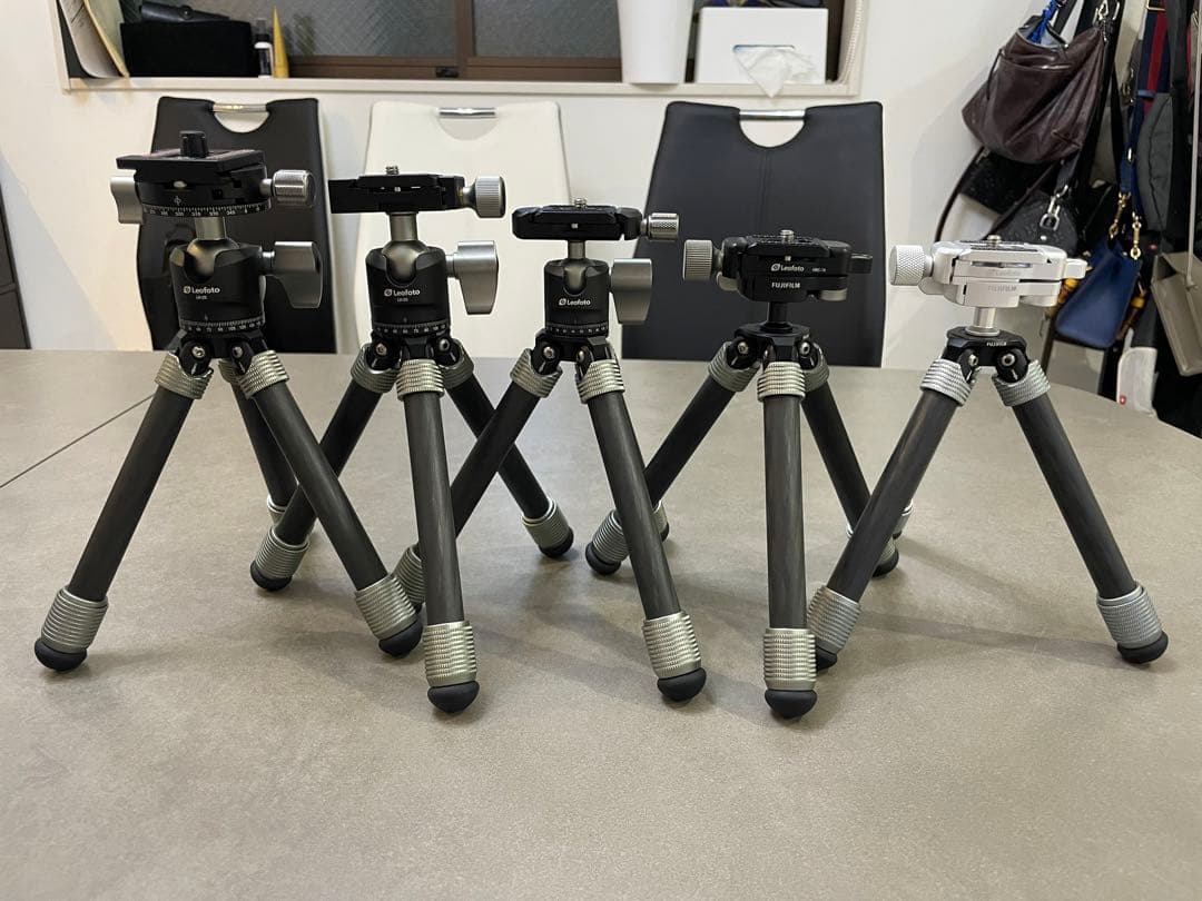 Leofoto MT-02Pro三脚+MBC-18ブラック雲台セットカーボンミニ