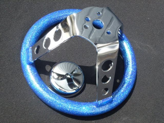 【新品！小径！】10インチ ステアリング USDM グラント ムーンアイズ 旧車