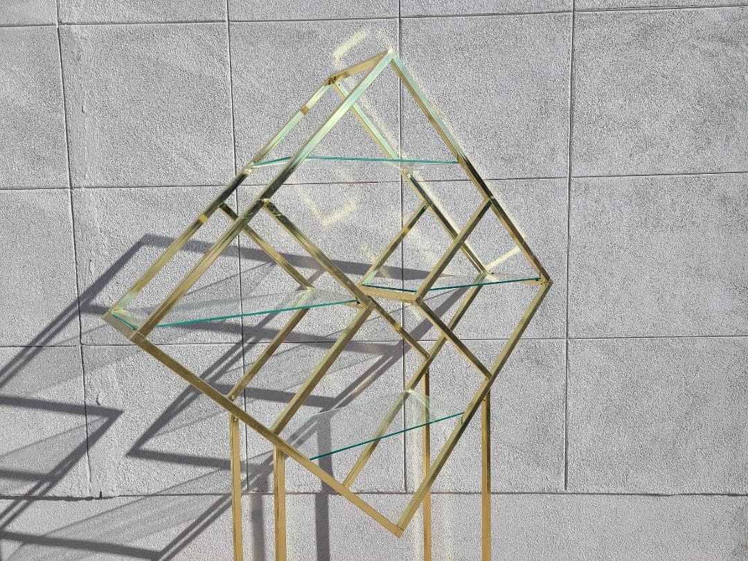 その他 70s Holly wood regency shelf