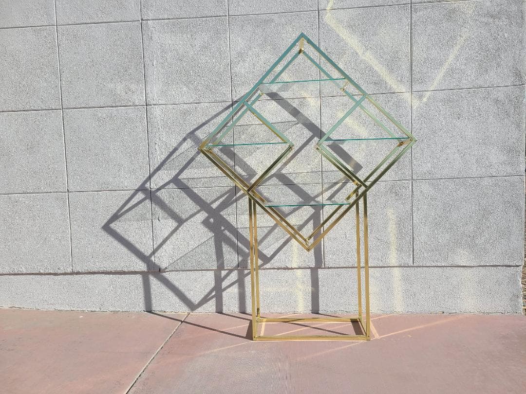 その他 70s Holly wood regency shelf