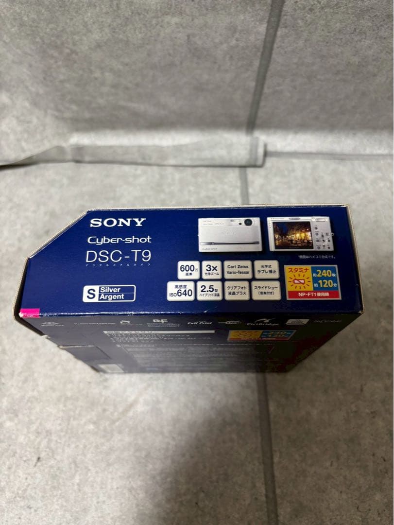 SONY Cyber-shot DSC-T9 デジタルカメラ　箱あり