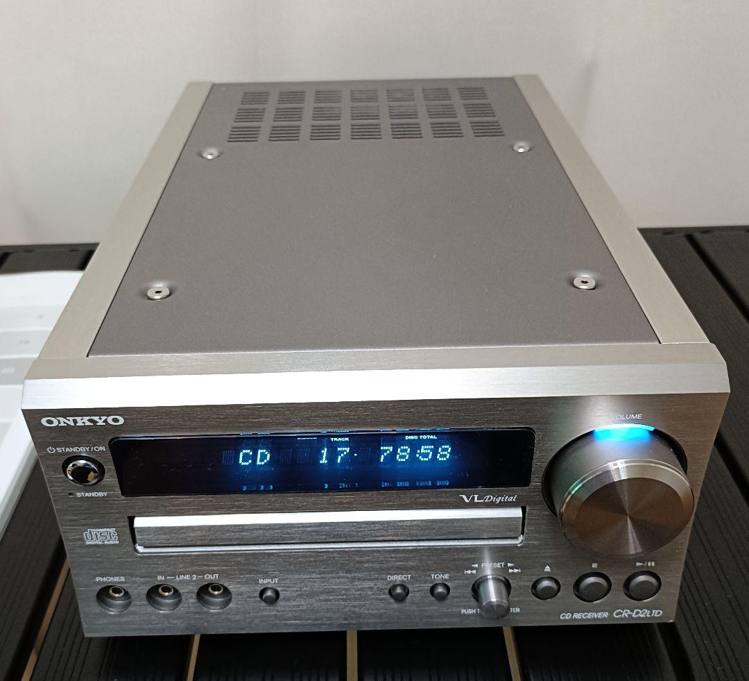 ONKYO CR-D2LTD CDレシーバー 完動品　学習リモコン付