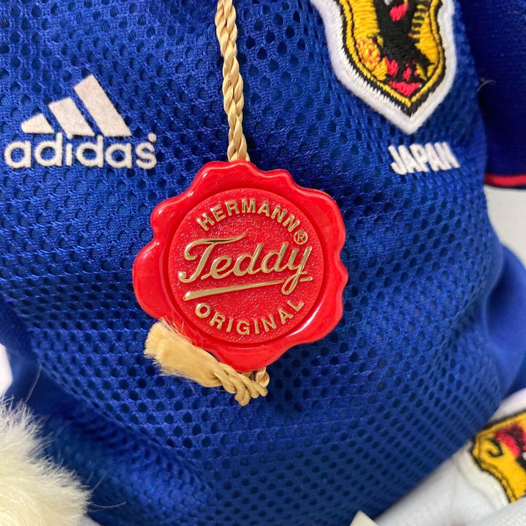 2002 サッカー 日本代表 ユニフォーム　テディベア ぬいぐるみ ハーマン社