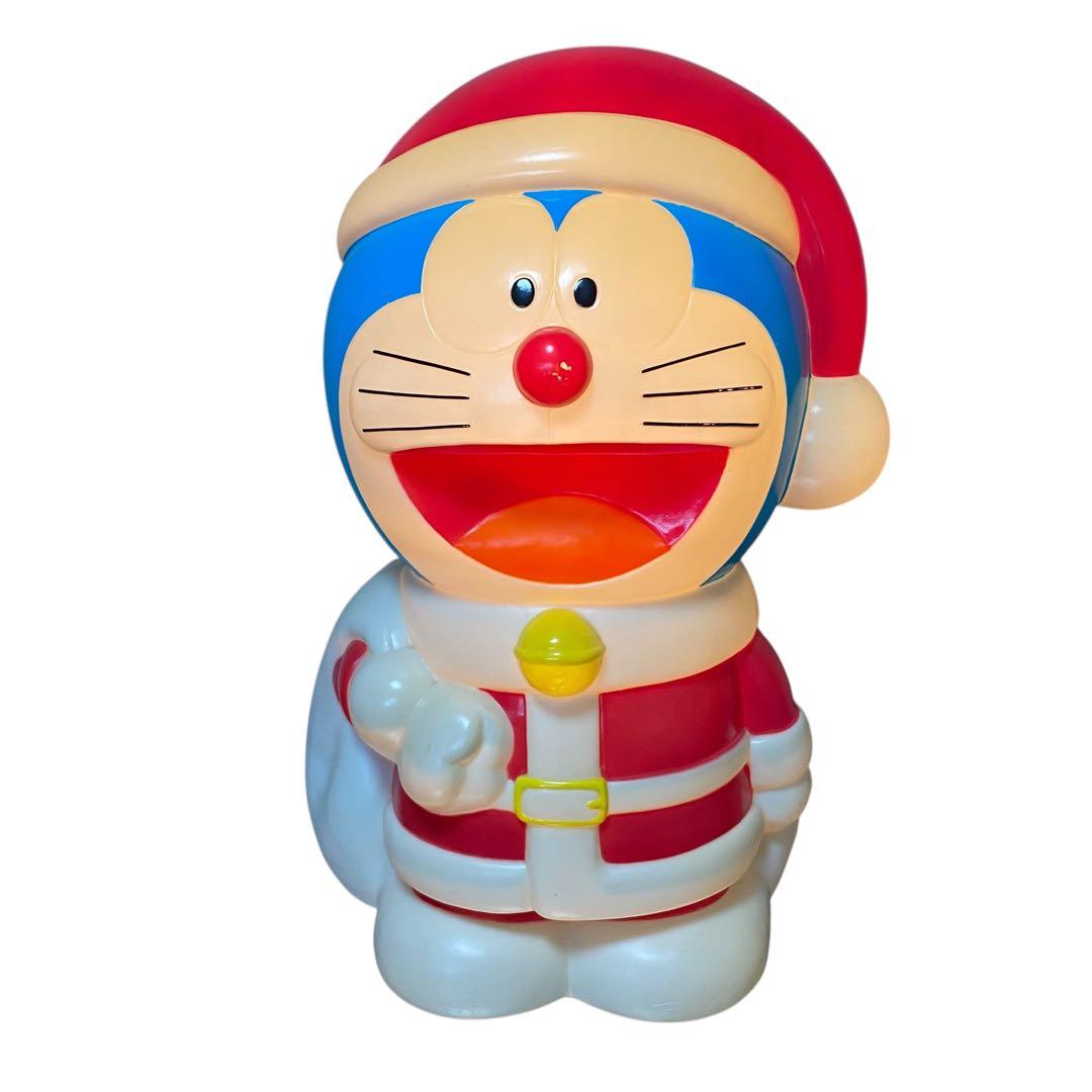 【希少品】ドラえもん　サンタ　クリスマス　置物　イルミネーション