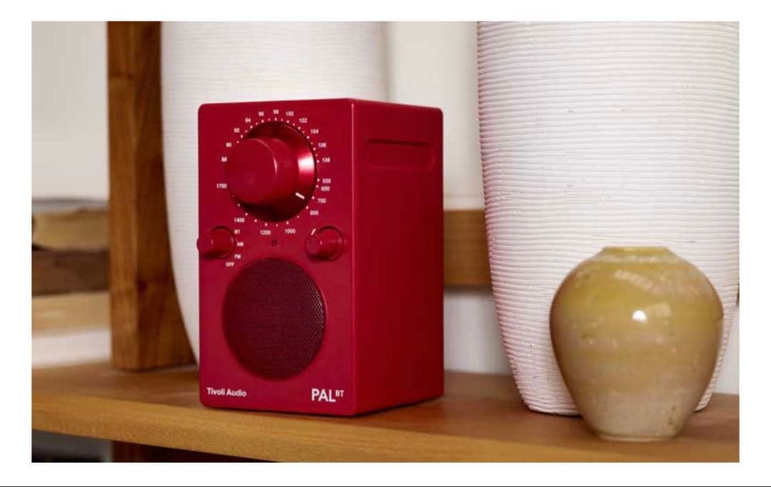 PAL BT2 第2世代 Bluetooth レッド Tivoli Audio