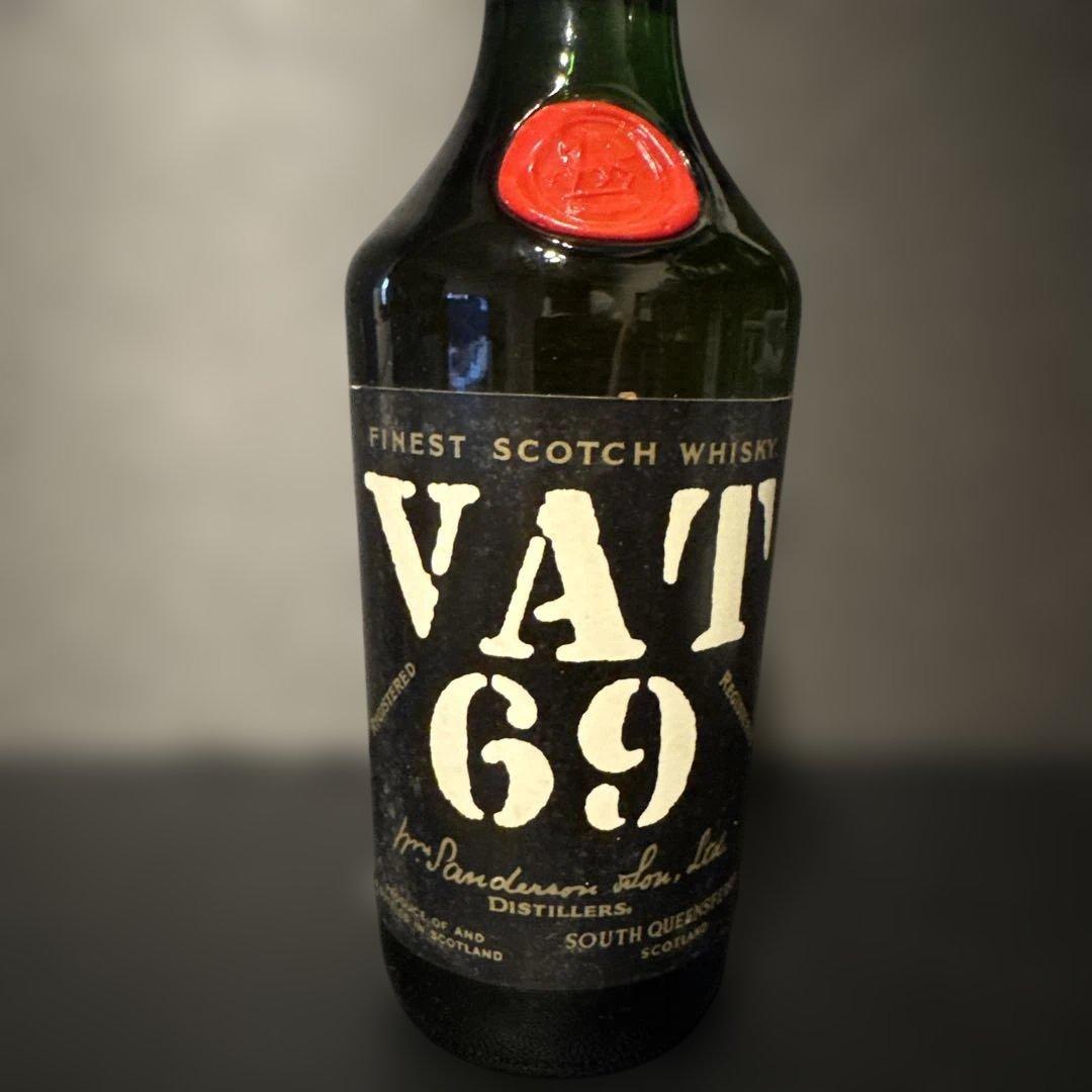 VAT 69 スコッチウイスキー 未開封　古酒　箱付き