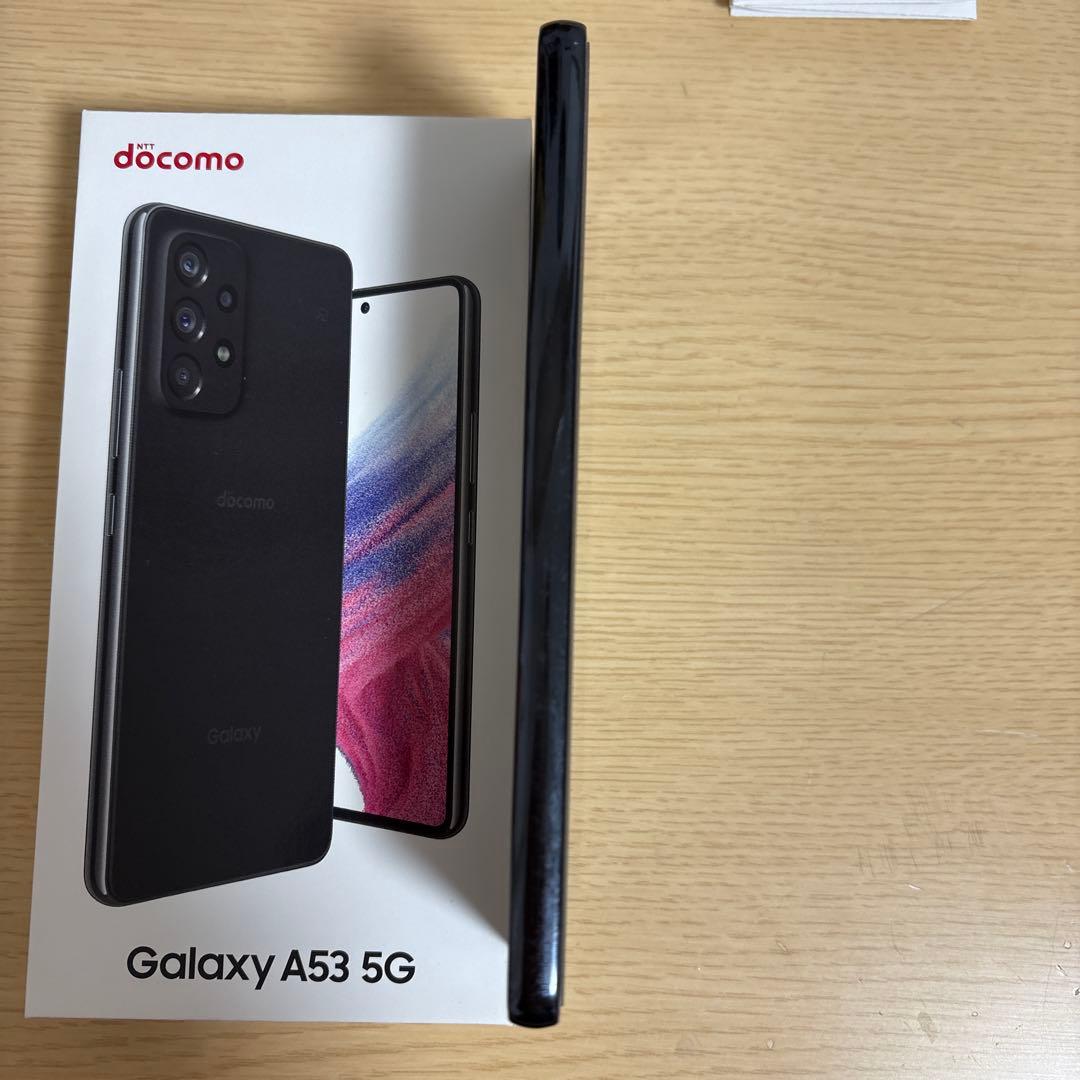 訳あり GALAXY A53 5G SIMフリー 128GB ブラック おまけ付
