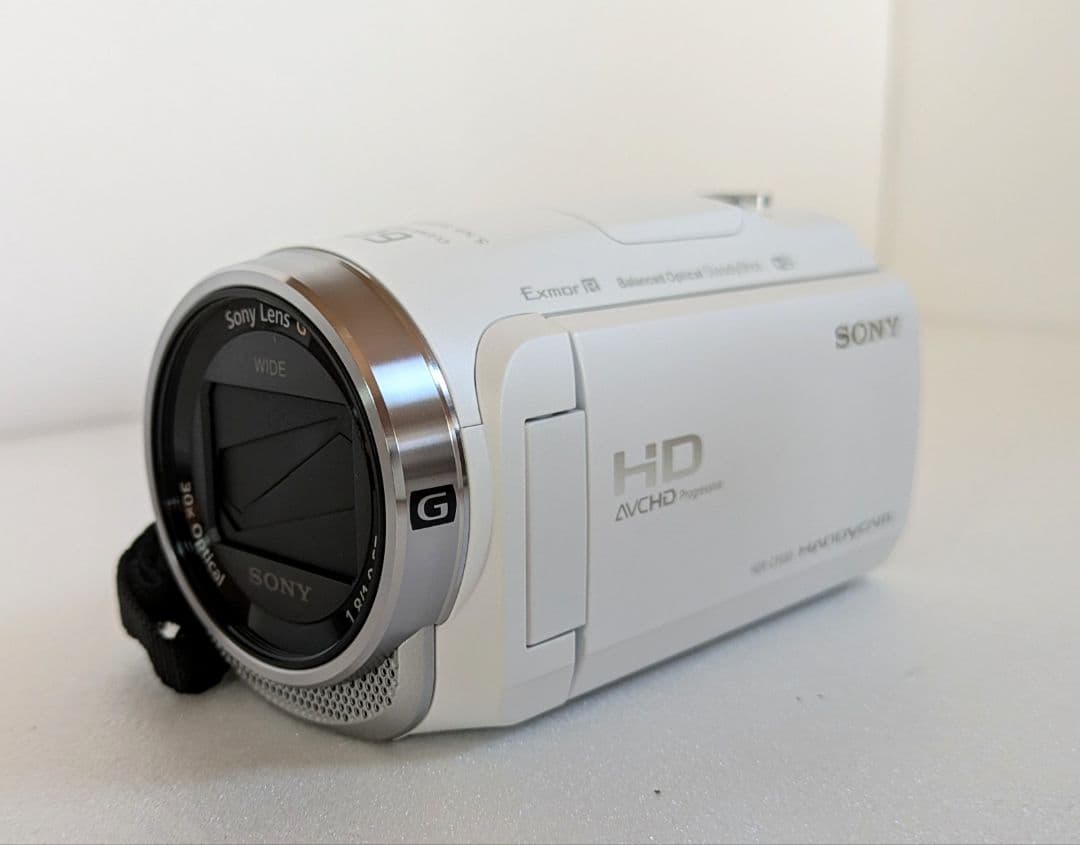 SONY HDR-CX680 ホワイト ビデオカメラ