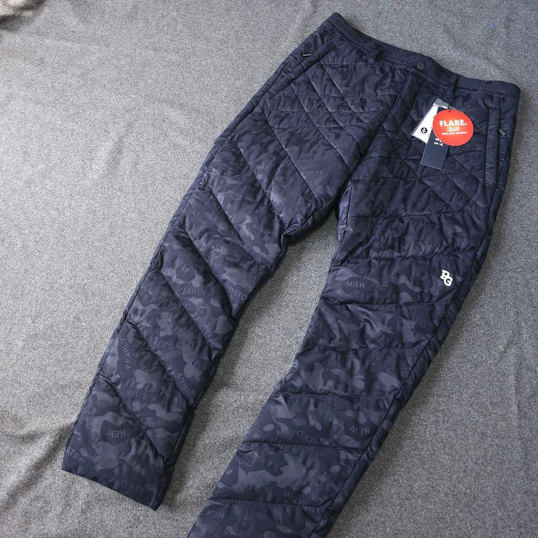 新品【パーリーゲイツ】2025年ストレッチ中綿ブルゾン×パンツ セットアップLL