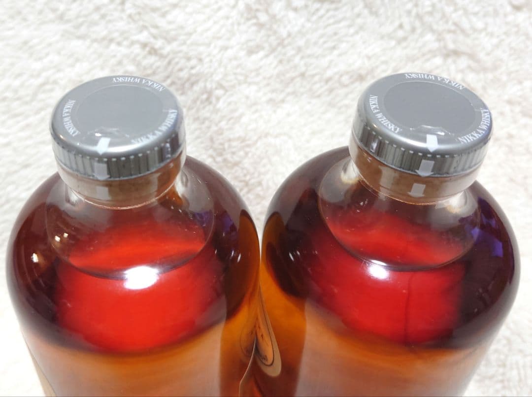 【蒸留所限定品】ニッカ ピュアモルト ブラック＆レッド 2本セット