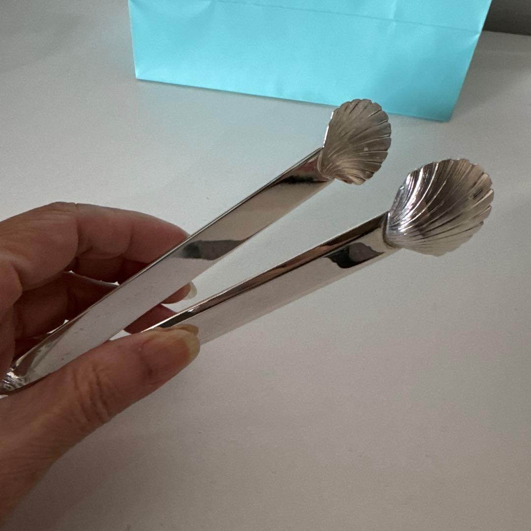 ティファニー　SV925 スターリングシルバー　シェルデザイン トング