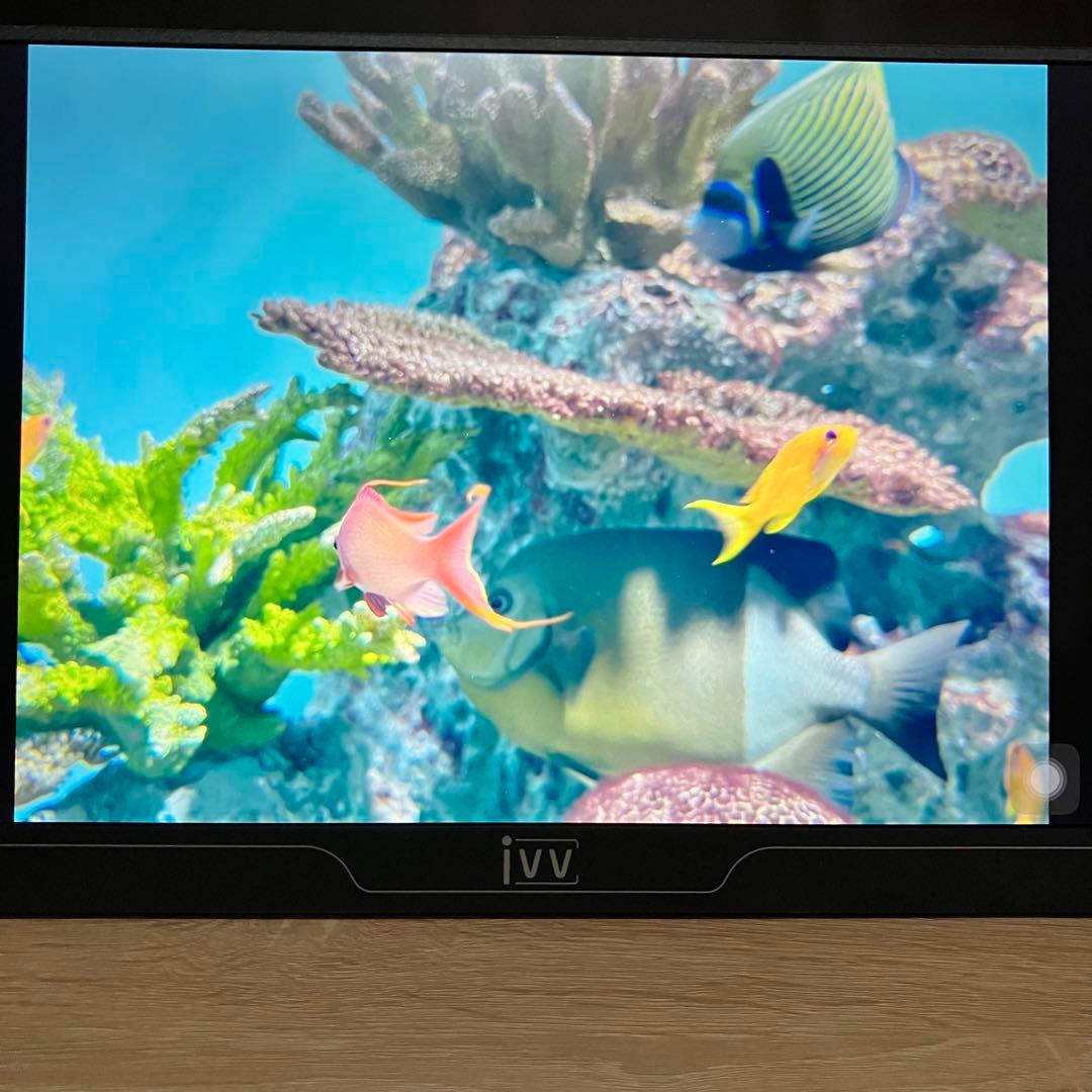 モバイルモニター IVV モバイルディスプレイ 15.6インチ 4K 解像度