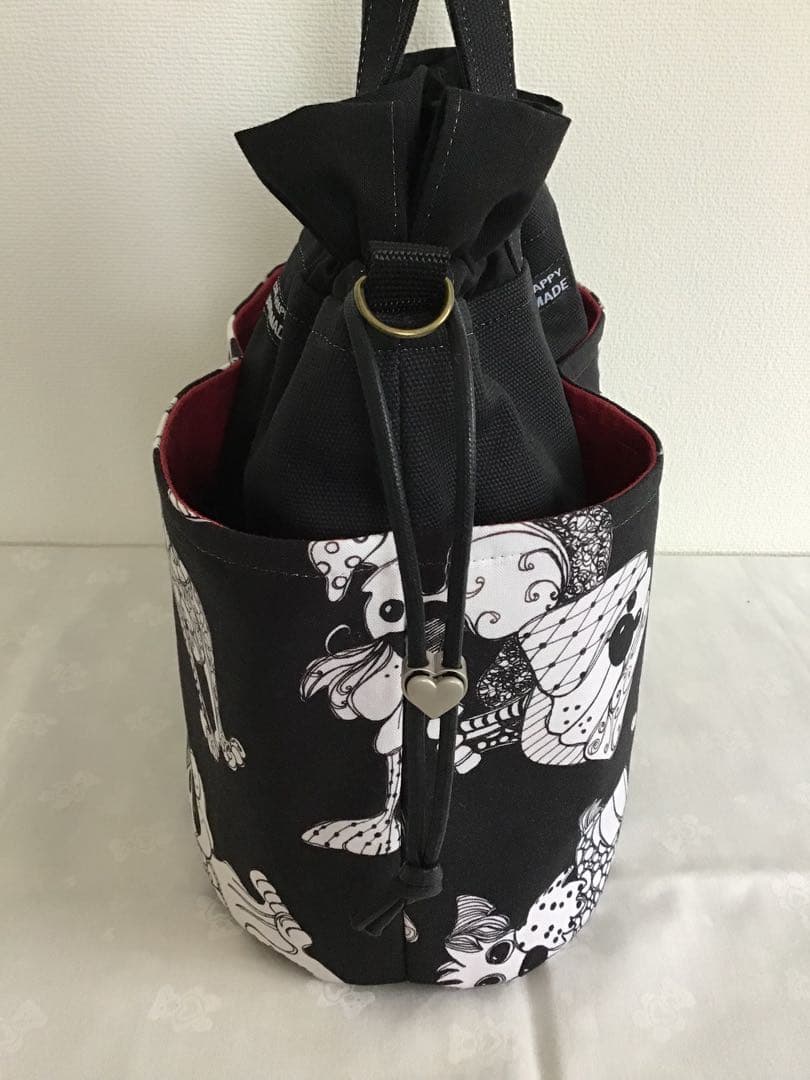 ハンドメイドショルダーバッグ☆ファスナーショルダー☆＊まる＊です♪