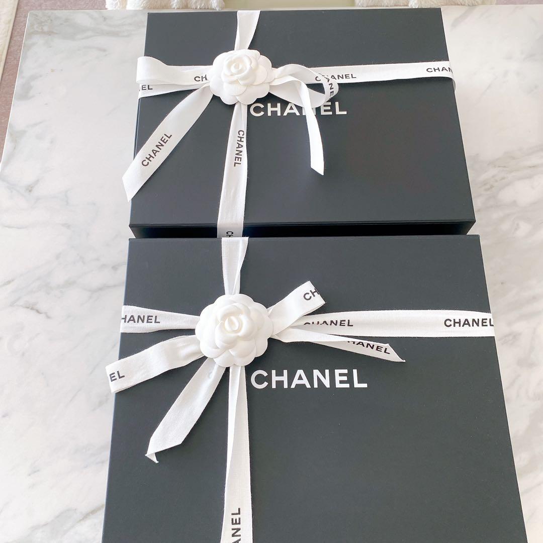 CHANEL バッグギフトボックス　空箱　ショップ袋