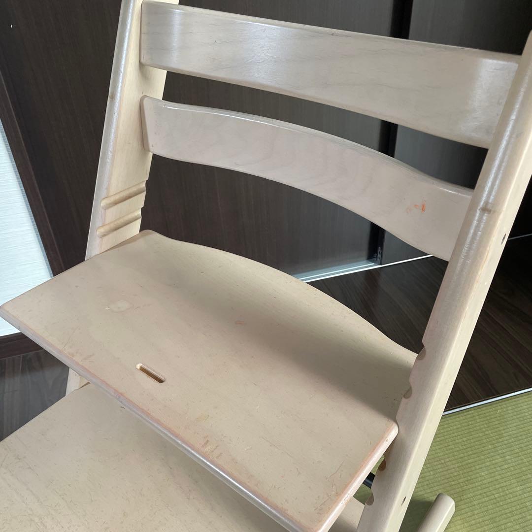 【人気色！】ストッケ トリップトラップ ナチュラル ビーチ材 ベビーチェア