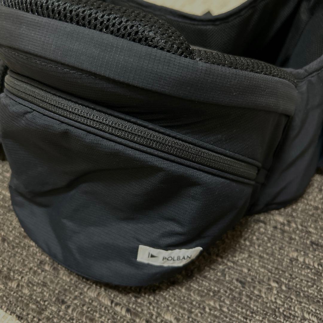 さやPOLBANヒップシート黒 シングルショルダー セット　美品