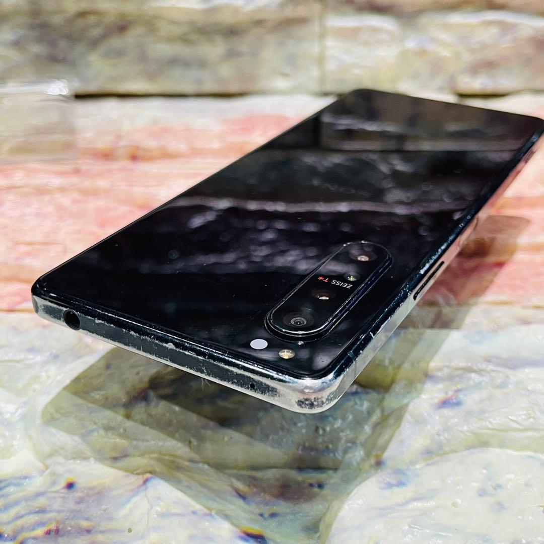 SIMフリー Xperia 1 Ⅱ 128GB ブラック 電池良好