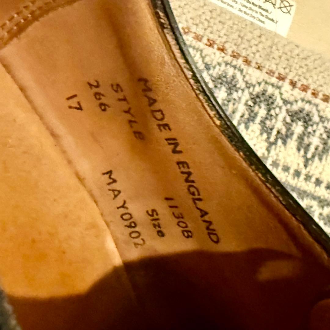 SANDERS サンダース　1130B ミリタリーダービーシューズ　UK8