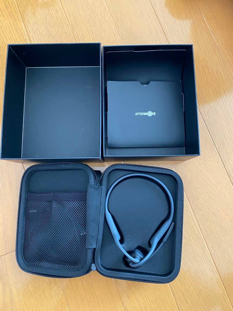 AFTERSHOKZ OPENCOMM 骨伝導イヤホン Slate Grey