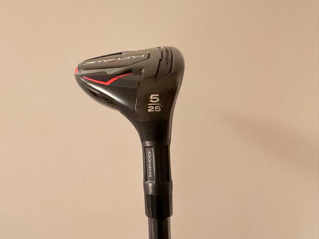 美品カーボンステルス２レスキューUT5番S　TENSEI RED TM60