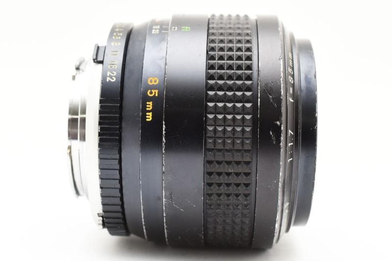 Minolta MC ROKKOR-PF 85mm f/1.7（整備品）